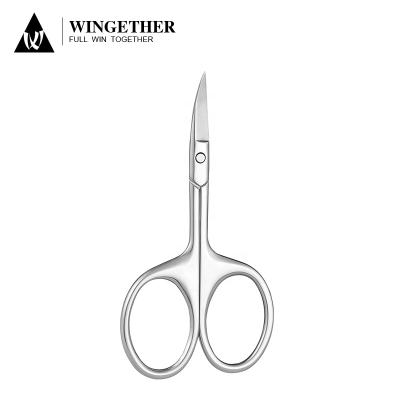 China MR GREEN Supplier Wingether Amazon Hot Sale Wholesale Citucle Scissors Cut Cuticle In Stainless Steel Manicure Scissors for sale