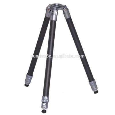 China Video Camera THOR New Professional Carbon Fiber Video Tripod With Liquid Head DVT-403 for sale