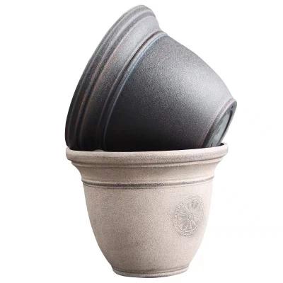 China Durable Material 2022 hot sale large plastic flower pots flower & planters pots big plastic plant pot for For Indoor or outdoor Plants for sale