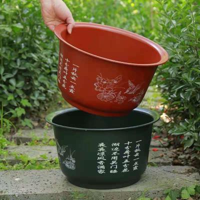 China PP Resin Balcony Flower Pot Hydroponic Flower Pot Durable Plastic Material High Quality Durable Pot Decoration for sale