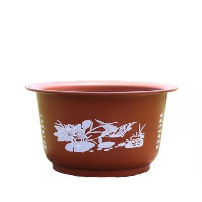 China 2022 Large Modern Aquatic Lotus Amazon Hot Seller Plastic Garden Flower Pot For Indoor Or Outdoor for sale