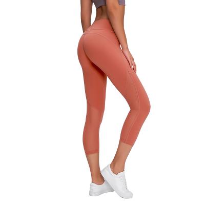 China Wholesale 2020 custom high waisted leggings high quality QUICK DRY fitness women mesh yoga pants for sale