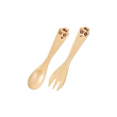 China Handmade baby beech, fork for consumer car shape WW746-1 for sale