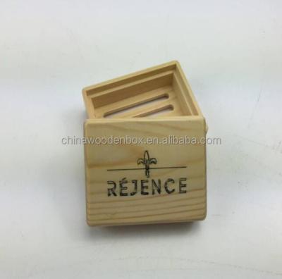 China High Grade Wooden Handmade Packing Box For Soap for sale