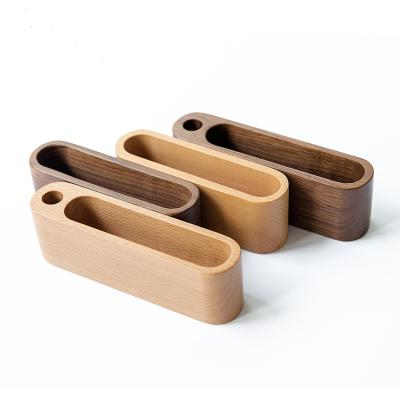 China Modern Design Business Handmade High Quality Wooden Card Case for sale