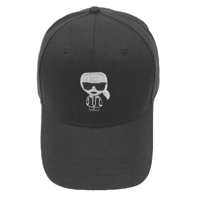 China breathable & Hot Selling Custom Made Waterproof Solid Black Dad Hats Hat 6 Panel Sports Baseball Caps With Embroidery Logo for sale