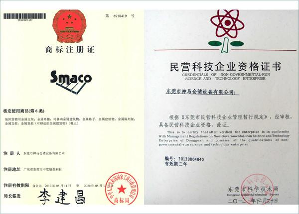 Logo Certificate - Guangdong Smaco Automation Technology Co., Ltd