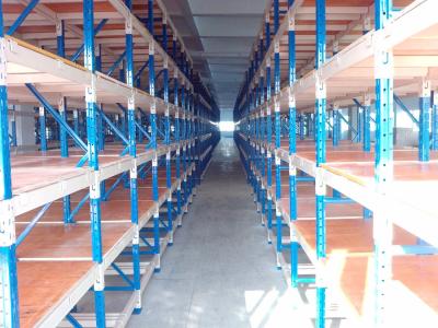 China Commercial Adjusted Medium Duty Racking With Plywood Decking for sale