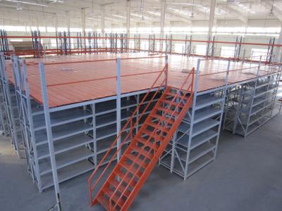 China Durable Metal Pallet Mezzanine Racking System 2 - 12 Levels For Business for sale