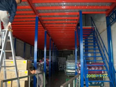 China Commercial Pallet Racking Mezzanine Floors , Logistics Equipment For Light Duty Products Warehousing for sale