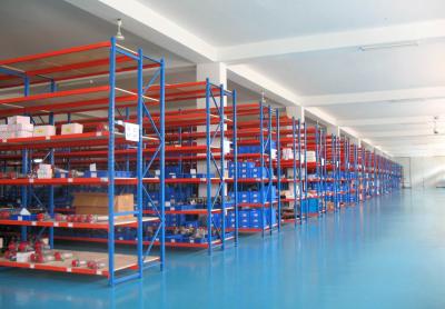 China Manual Triple Upright Medium Duty Racking Loading Capacity Under 500KG / Level for sale