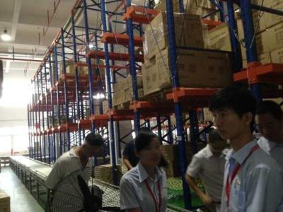 China Assembling Lines Drive In System , Material Handling Racking Systems With Large Capacity for sale