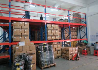 China High Density Industrial Mezzanine Systems Under With Medium Duty Rack / Heavy Duty Rack for sale