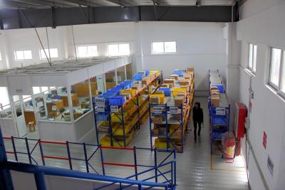 China Veilige Pallet het Rekken Mezzanine Vloeren, Ruimte de Vertoningsrek 200-1000KG van het Besparingsmetaal/Niveau Te koop