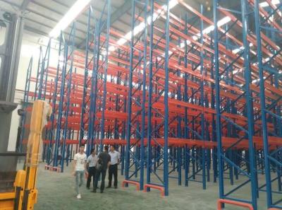 China Cold Roll Steel Pallet Storage Racks For Industrial Storage Goods 3 Years Guarantee for sale