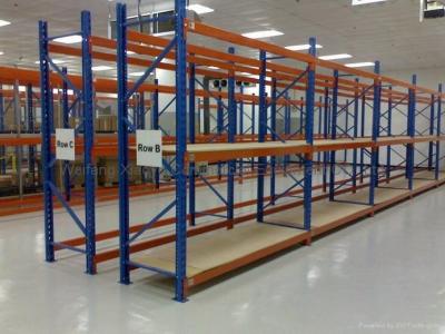 China Durable Commercial Metal Medium Duty Shelving Loading Capacity 500 KG / Level for sale