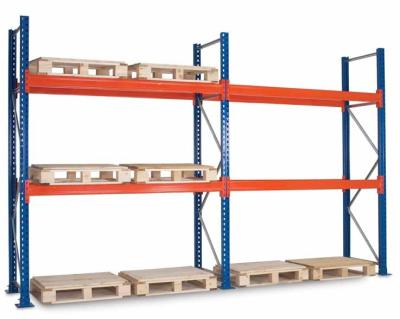 China 3 Levels  Adjustable Hot Sell Heavy Duty Warehouse Storage  Pallet Racking System for sale