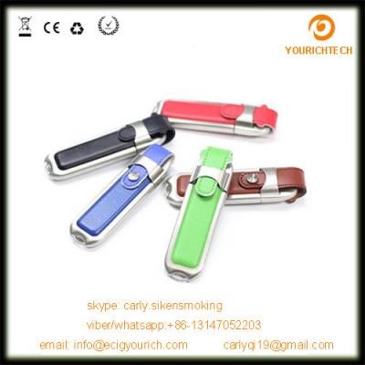 China Factory Prices promotional Holster Leather USB flash drive,flash usb memory logo printing for sale