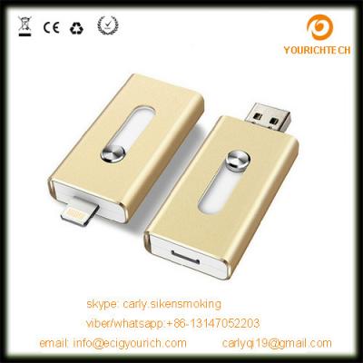 China Wholesale low price otg usb flash drive mobile phone usb disk 32gb flash drive for iphone for sale