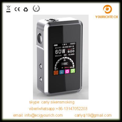 China 2015 Top quality best price vv/vw mini 60w box mod Smy 60tc vapor mod for wholesales for sale