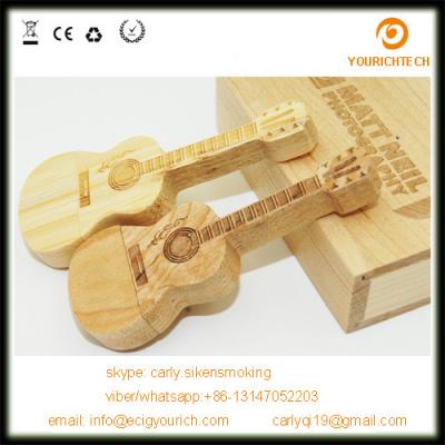 China Wooden violin shaped usb flash drive bulk items pen drive cheap usb drives for sale