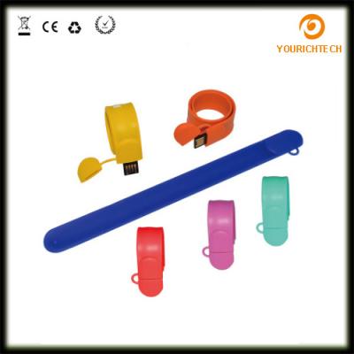 China Promotional Waterproof Rubber Usb Sticks Silicone Wristband Pend rive, wristband usb 2.0,2gb 4gb 8gb 16gb 32GB 64GB for sale