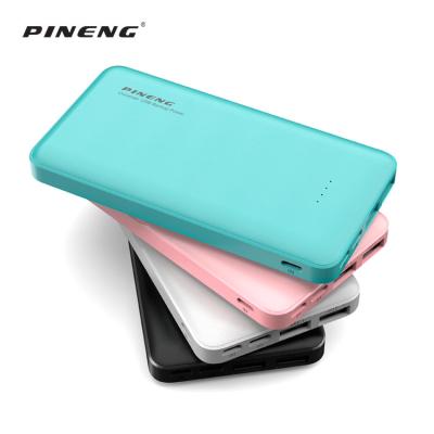 China Good Quality Fast Charger 10000mah Portable Menu Mobile Phone Support Slim Power Banks for sale