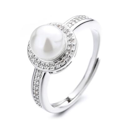 China Other Simple And Fashionable Niche High-End Micro Inlaid Adjustable Index Finger Ring for sale