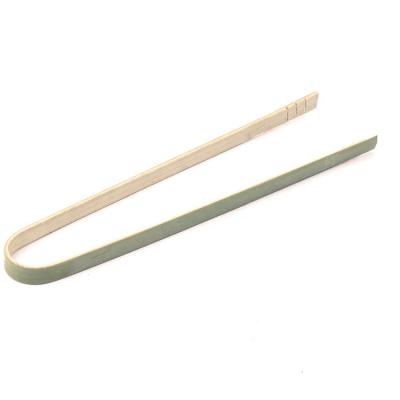 China Mini Kitchenware Serving Tongs Bamboo Food Clip Sustainable Eco Friendly Natural Bamboo Tongs for sale