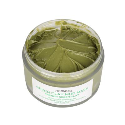 China Anti-Wrinkle Private Label French Green 100% Pure Beauty Mask Clay Mask Powder for sale