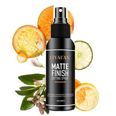 China Wholesale Vegan Organic Face Moisturizer Private Label Oil Waterproof Control Matte Makeup Setting Waterproof Spray for sale