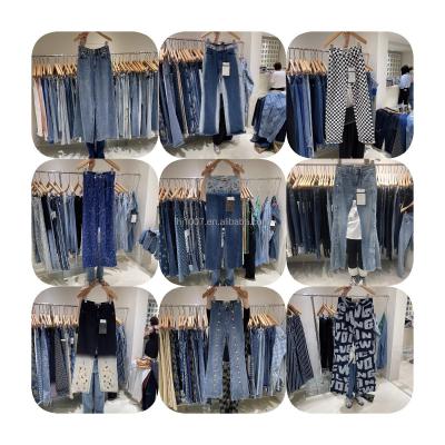 China New Fashion Women Elastic Booty Jeans QUICK DRY High Waisted Denim Bell Bottom Jeans for sale