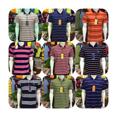 China wholesale Hot Cotton Men's Anti-Wrinkle European Size Summer Short Sleeve Lapel PoloT Shirt for sale