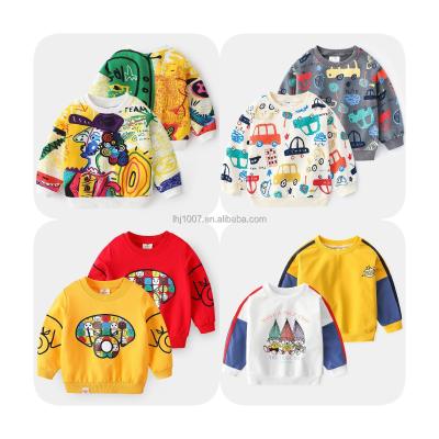 China New Fashion and Leisure Cartoon Children's Clothes Boys Anti-Shrink Long Sleeve Hoodie for sale