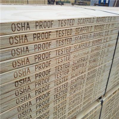 China Modern OSHA standard pine LVL scaffold plank in factory construction sale directly for sale