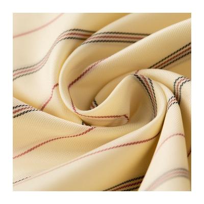 China Antistatic Hot Sale Cotton Stripe Stock Lot Fabrics /kg For Garment for sale