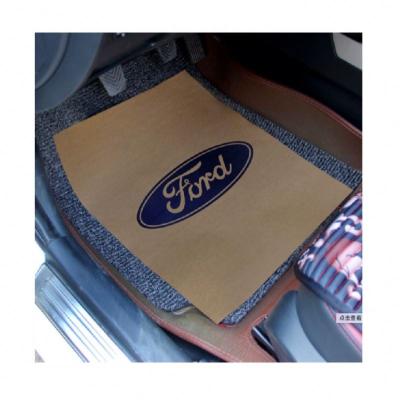 China Basic Without Design Customize Logo Waterproof Paper Disposable Car Floor Mat Wrapping Paper For Car Floor Protector Mats for sale