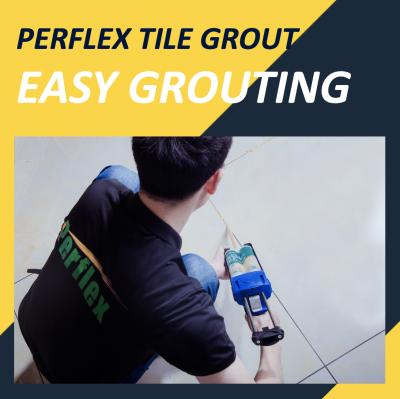 China De gemakkelijke DIY-Pleister Video Geschuurd Matte Grout Color van de Patroontegel Te koop