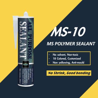 China Nul VOC Mej. Polymer Based Sealant, Mej.adhesive sealant weather Weerstand Te koop