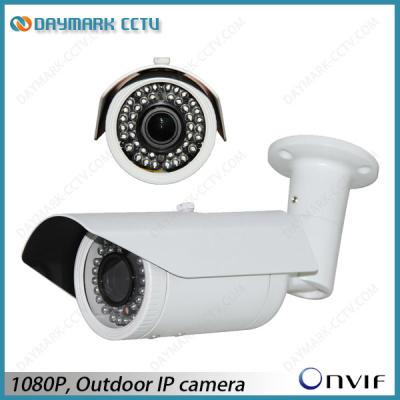 China Plug and Play 1080P IP Bullet Camera 30m IR Night Vision Motion Detection for sale