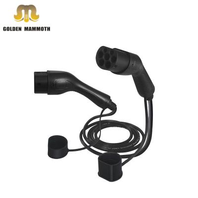 China Mode 3 32A 1 Phase SAE J1772 Type 1 To Type - 2 EV Charging Cable Electric Car Adapter Charging Cable V1-32S for sale