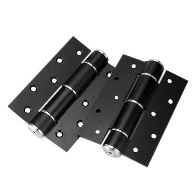 China Modern adjustable aluminum hydraulic door coler automatic soft closing e-type door hinges with damping buffer function for sale