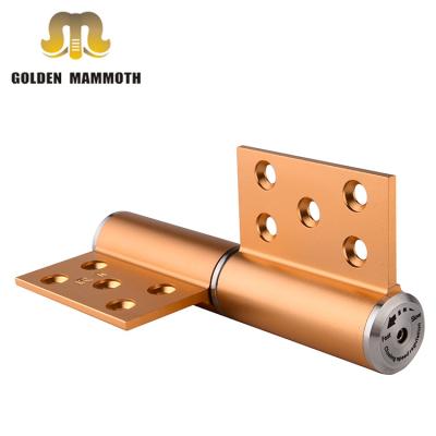 China Modern Space Aluminum Hydraulic Automatic Soft Door Closer 5 Inch Buffer Hinge Q Type For Wooden Door for sale