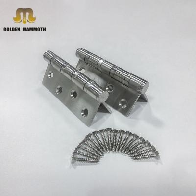 China Modern Furniture Hardware Stainless Steel Metal Door Hinges (GM-2043-4BB) 304 201 for sale