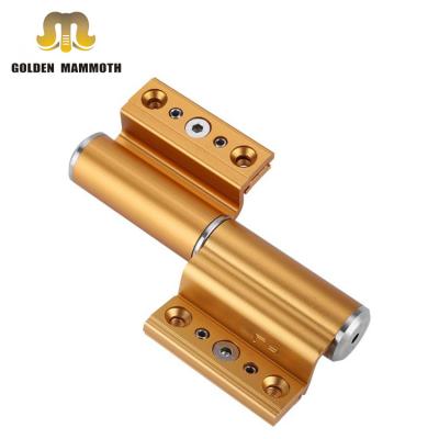 China Modern high quality aluminum alloy hydraulic adjustable automatic soft closer l type hinge for glass door for sale