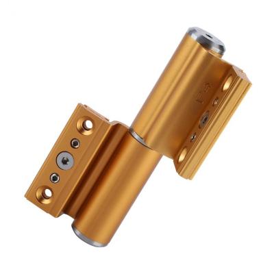 China Modern Space Aluminum Hydraulic Hinge Adjustable Self-Closing Soft-Closing Hinges L-Type Hinge For Commercial Doors for sale