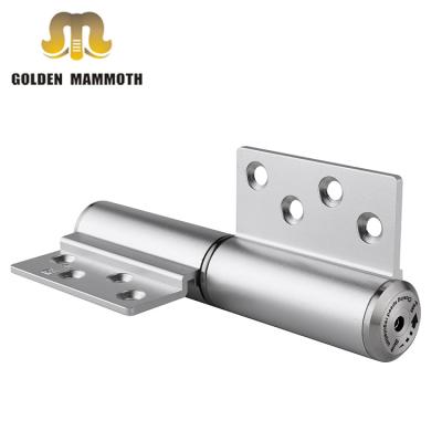 China Europe Space Modern Aluminum Hydraulic Soft Slient Closer M-Type Hinges For Bathroom Door for sale