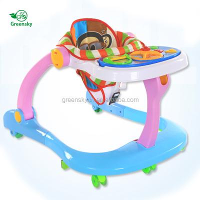 China Wholesale 8 Wheels Baby Walker Eco-friendly Bike/Folding Baby Swing Walker/Lovely Toys Baby Walker For Kid for sale