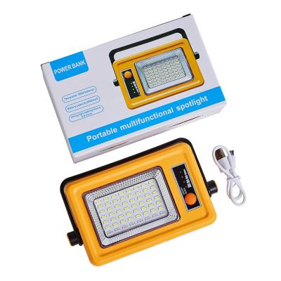 China New Outdoor Led Solar Flood Light Outdoor With Audio Light Portable Flashlight Built-in Solar Flood Light for sale