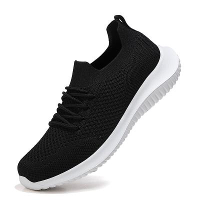 China Guaranteed quality proper price sports outdoor flying leisure light walking shoes flat shoes four seasons shoes zu verkaufen